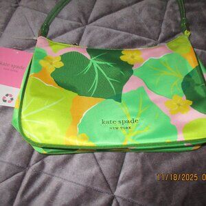 new with tags kate spade new york flowered handbag  org $178